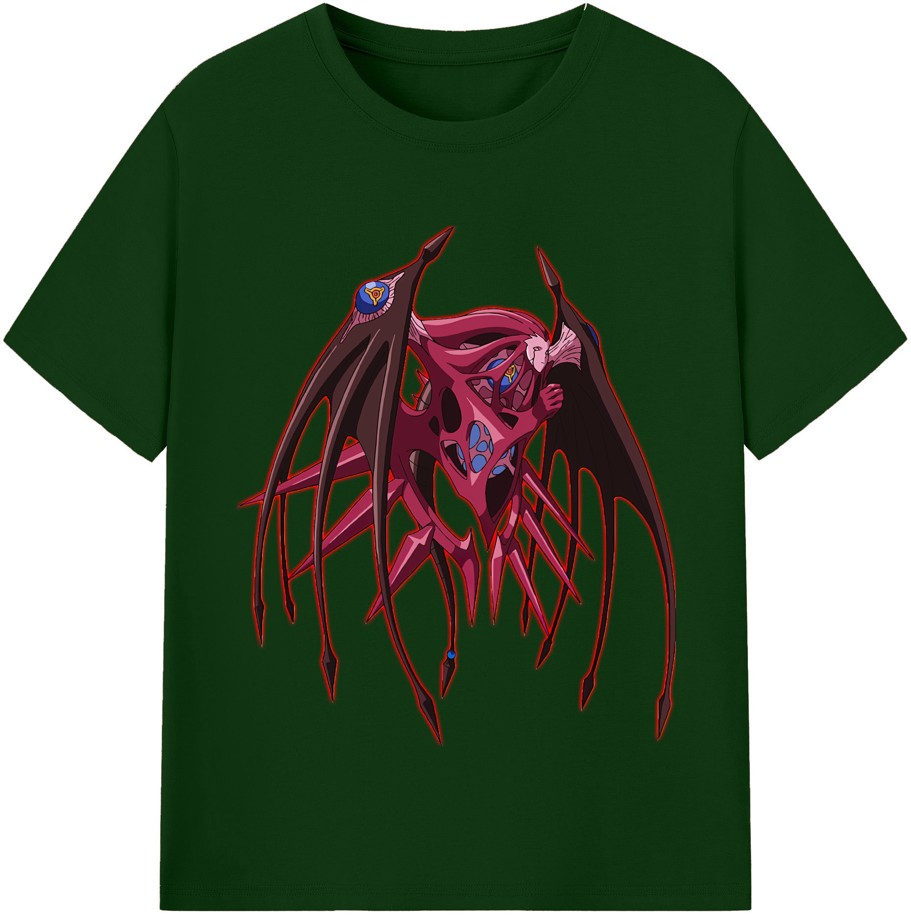 （画像用） 遊☆戯☆王 Yu-Gi-Oh! 綿100％半袖Tシャツ（フロントプリント）